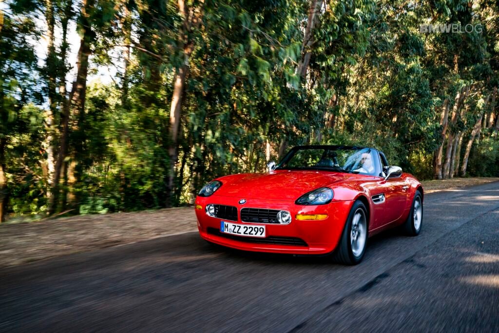 bmw z8 e52 roadster history retro design