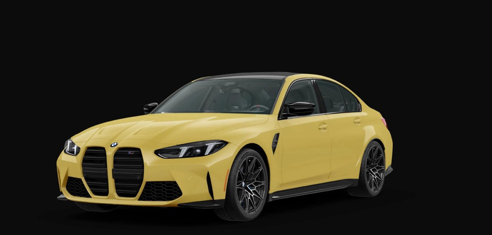 2026 BMW M3 in Dakar Yellow from BMW configurator