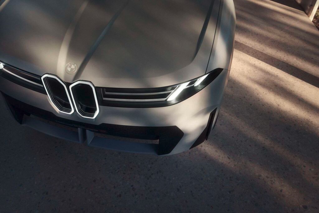 2025 BMW iX3 debuting at the IAA Mobility show in Munich, Germany