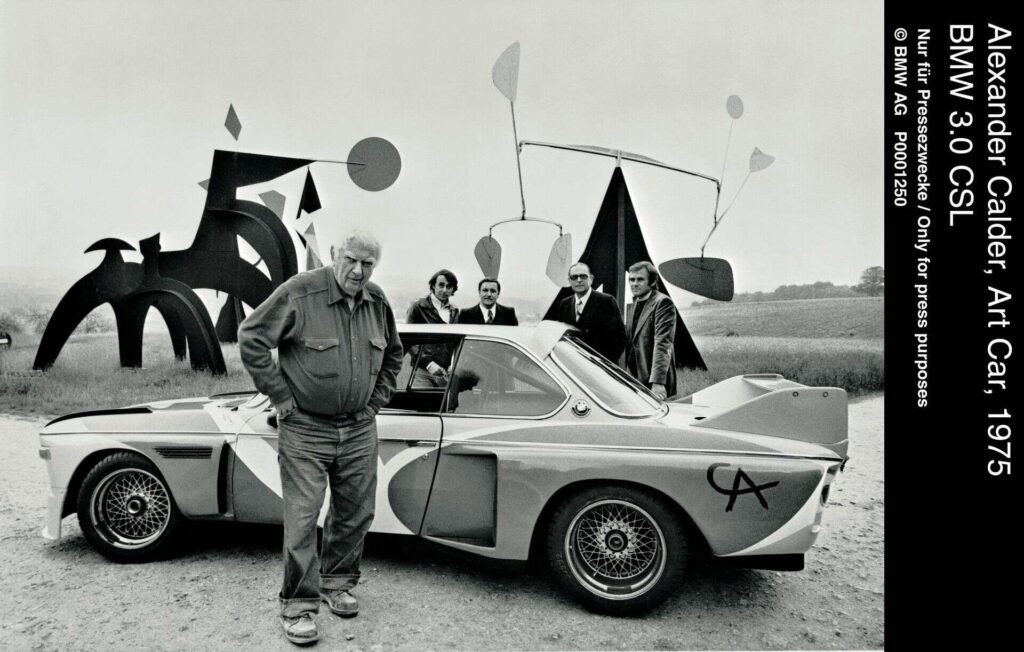 Alexander Calder BMW 3.0 CSL — the first BMW Art Car at Le Mans 1975