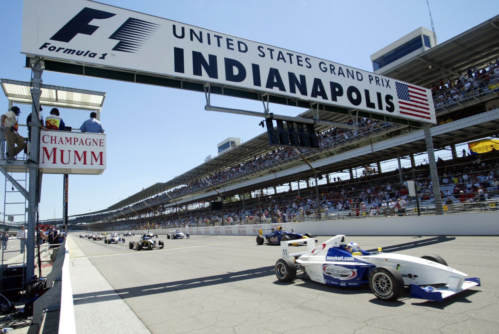 BMW FORMULA and INDIANAPOLIS race track