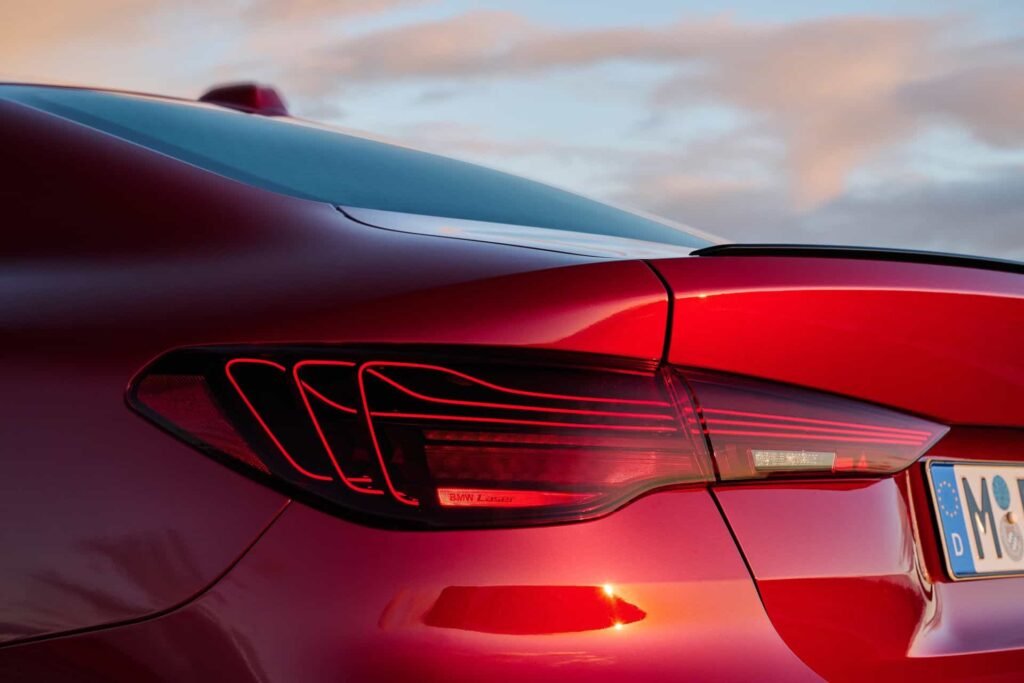BMW 4 Series Coupe with laser taillights standard