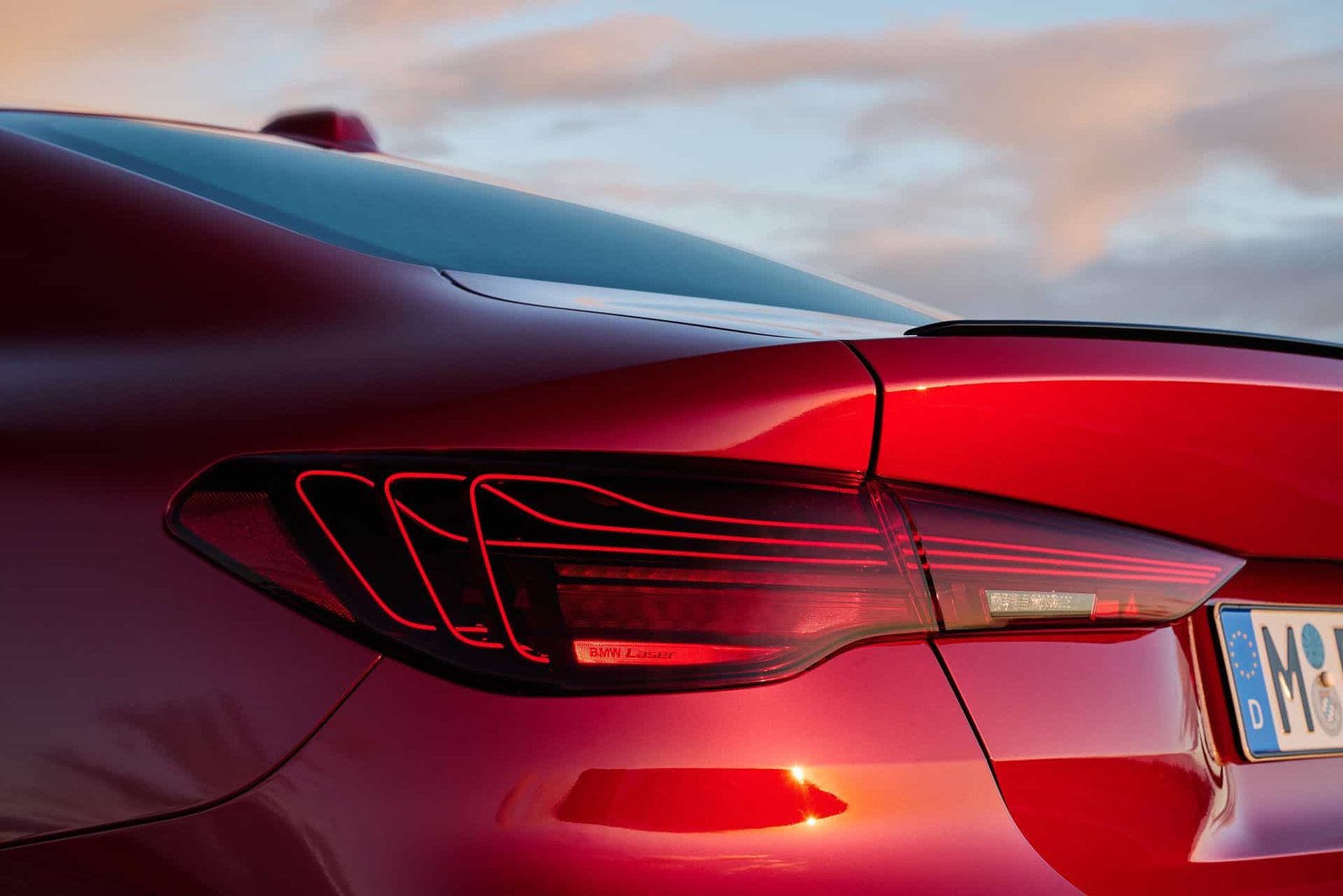 BMW 4 Series Coupe with laser taillights standard