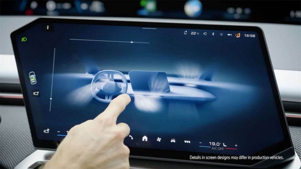 Changing the airflow direction in the new BMW iDrive X