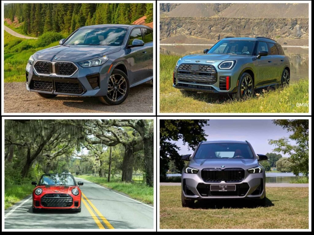 2025 BMW X1 front seats and seat belts — part of NHTSA recall 25V616000