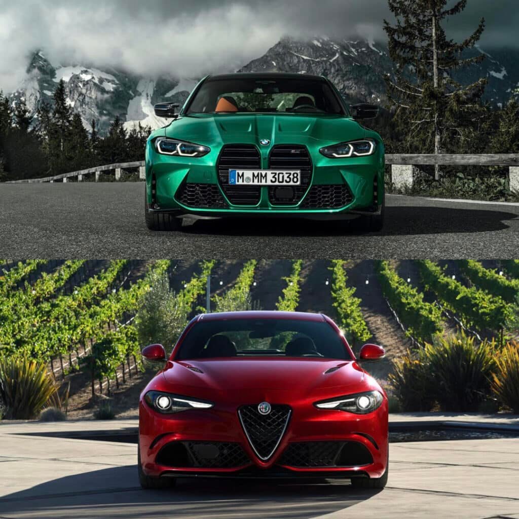 Alfa Romeo Giulia Quadrifoglio Returns to Challenge the BMW M3 Once Again