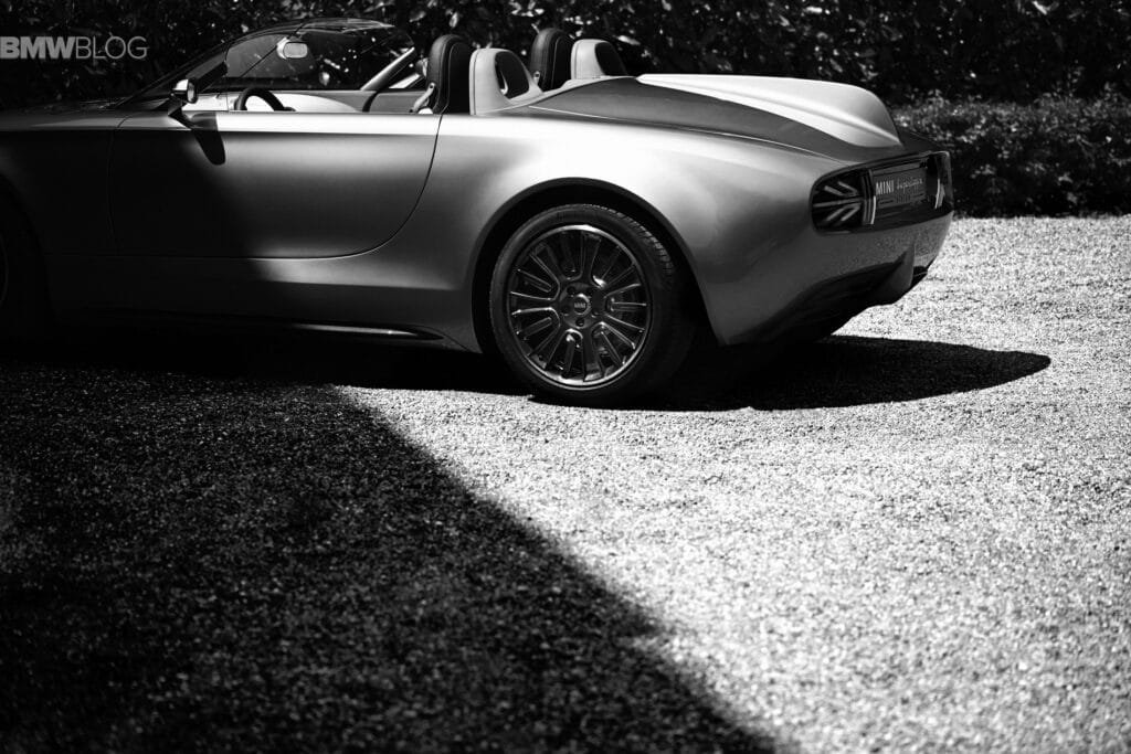 Gold MINI Superleggera Shines in Rare New Appearance