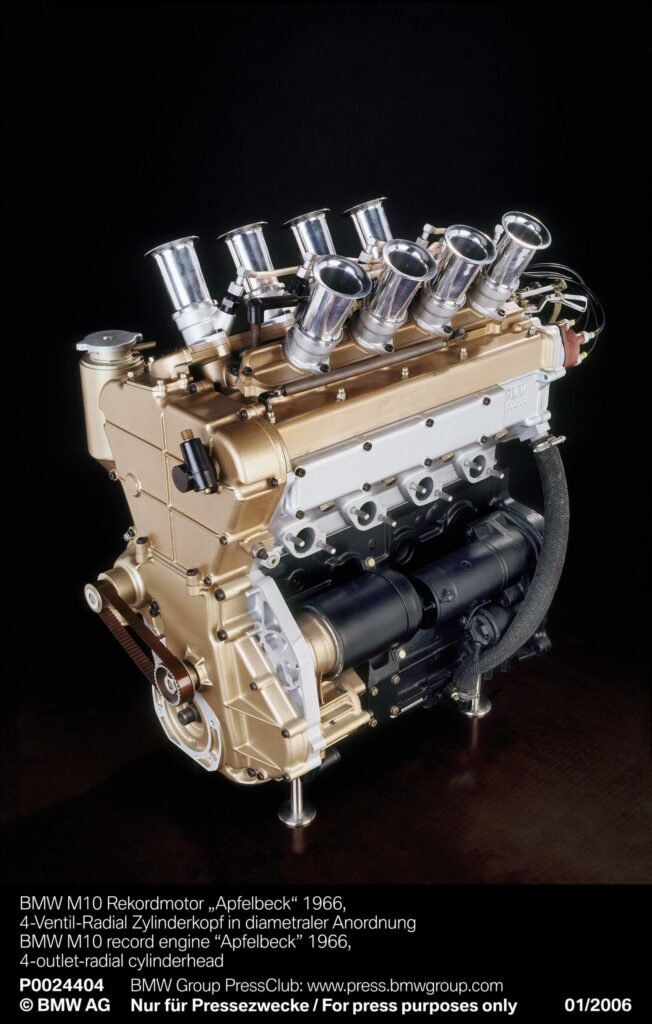 The BMW M10 turbocharged engine