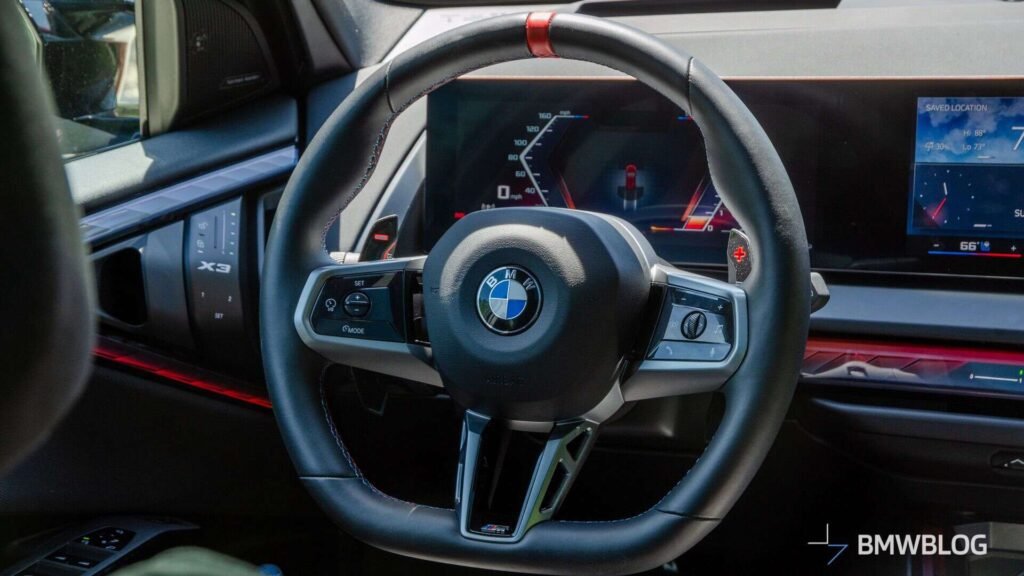 2025 BMW X3 M50 FIRE RED REVIEW 05