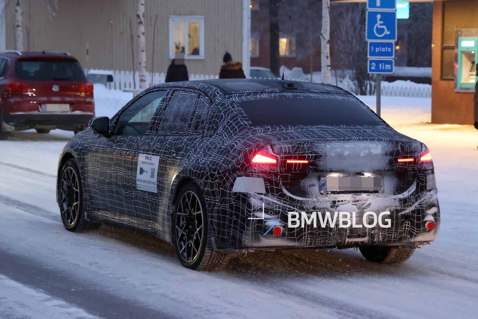 2026 BMW I3 ELECTRIC SEDAN WINTER TESTING 00