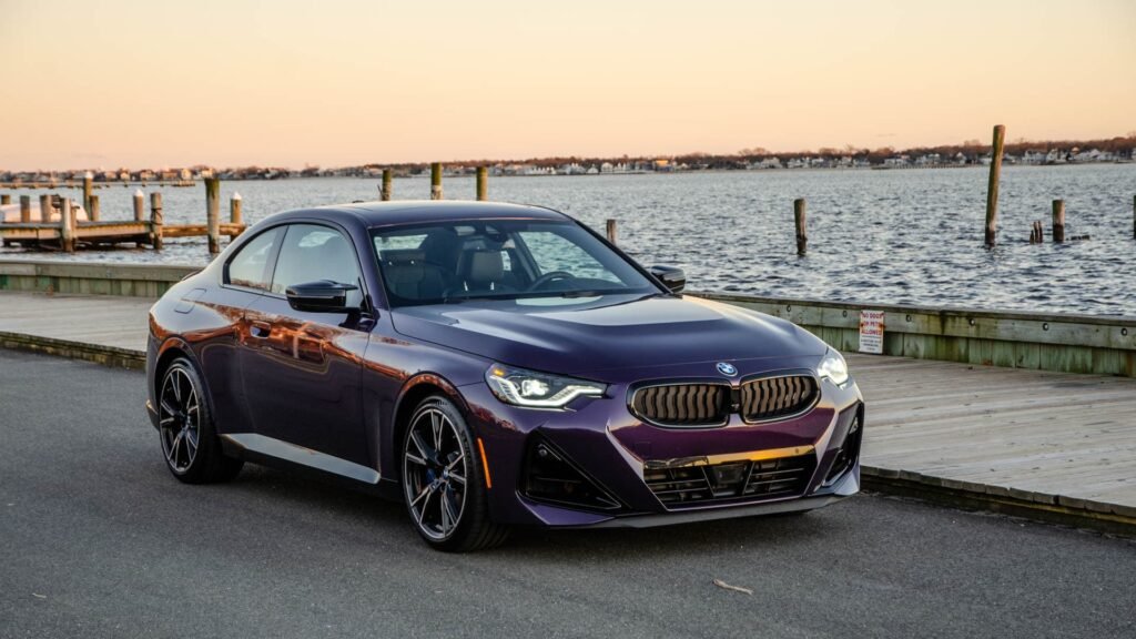 BMW M240i Coupe in Twilight Purple