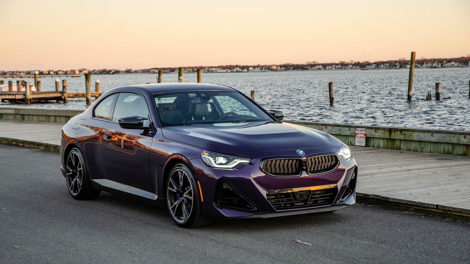 BMW M240i Coupe in Twilight Purple