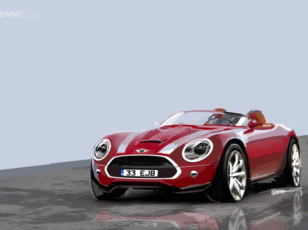 MINI Superleggera “MINI Ferrari” Concept Drives Like a Porsche