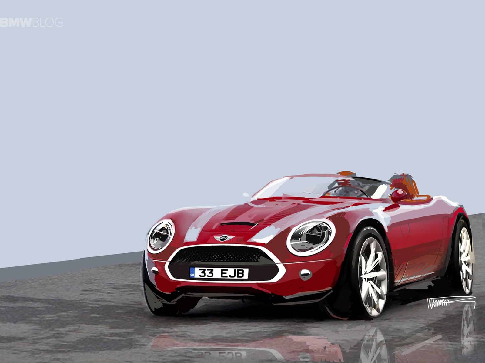 MINI Superleggera “MINI Ferrari” Concept Drives Like a Porsche