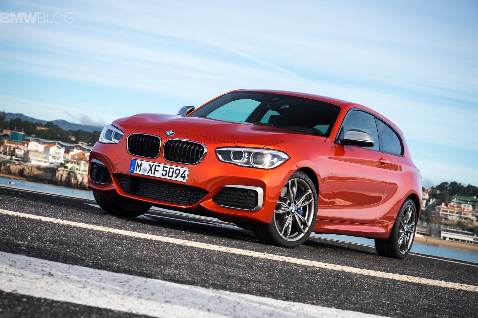 The BMW M135i front-end